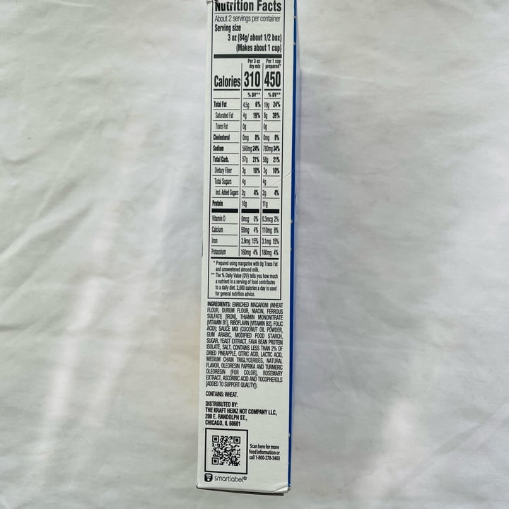 photo of Kraft mac & cheese by NotCo shared by @tamiapple on  25 May 2025 - review