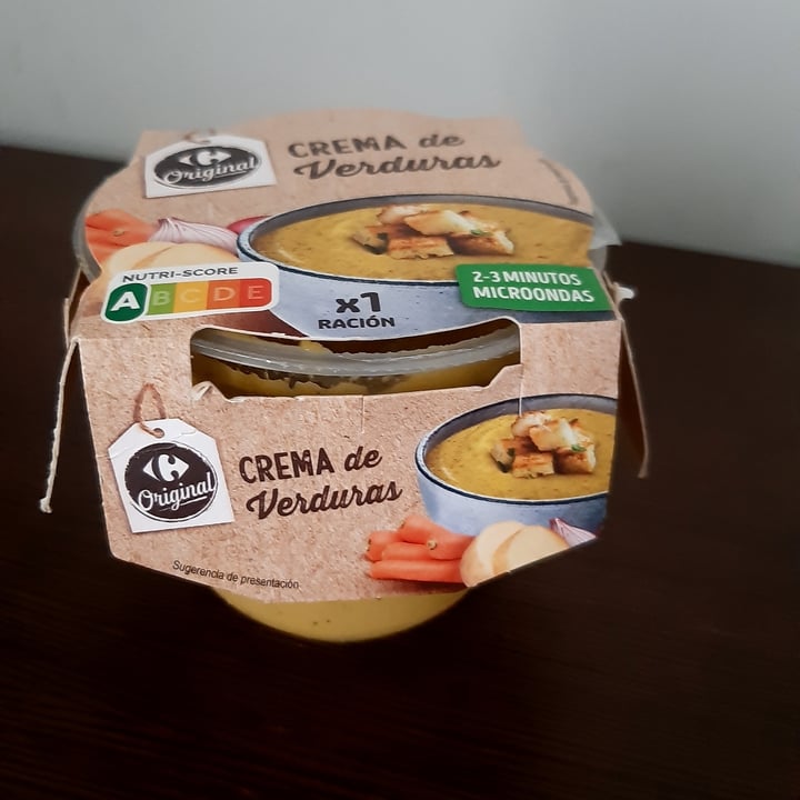 photo of Carrefour Crema de Calabaza shared by @amritk on  06 Sep 2023 - review