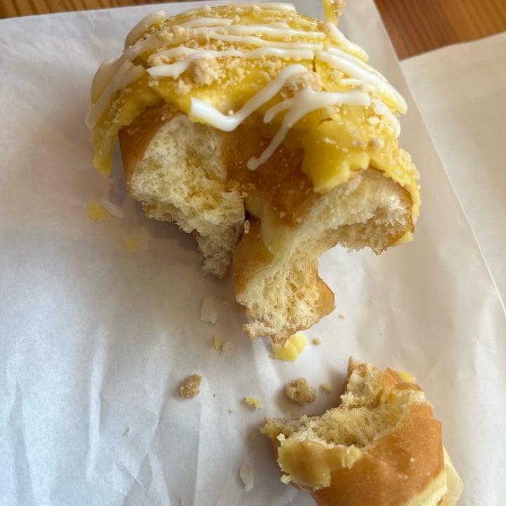 photo of Dough Joy peach cobbler shared by @oshmorethstorm on  20 Apr 2024 - review