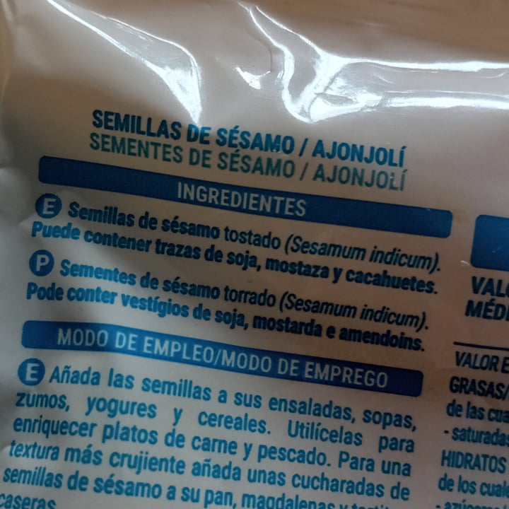 photo of Hacendado Semillas de sésamo shared by @berengueremy on  15 Oct 2023 - review
