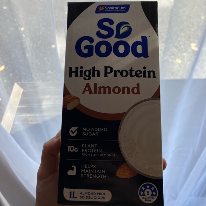 photo of So Good High Protein Almond Milk shared by @funnyoctopus99 on  24 Apr 2024 - review