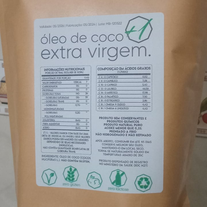 photo of +1 Óleo de Coco shared by @primagopa on  19 Aug 2025 - review