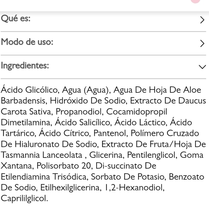 photo of The Ordinary AHA 30% + BHA 2% Peeling Solution shared by @josematas on  24 Aug 2023 - review