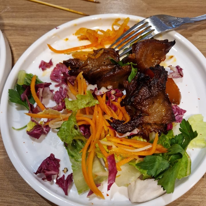 photo of Soul Food Kitchen Mushroom Skewers with Asian Salad shared by @cw50 on  27 Apr 2024 - review