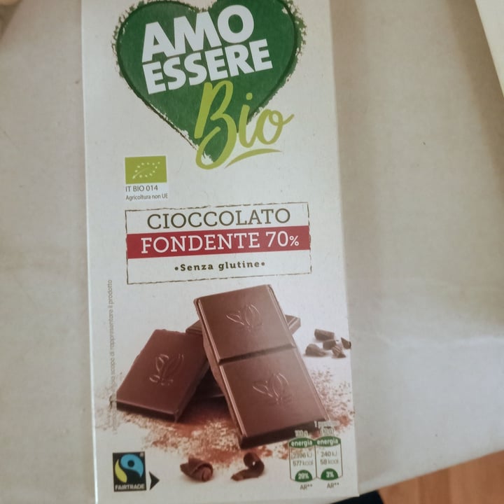 photo of AMO ESSERE BIO Cioccolato Fondente 70% shared by @lindanichilist on  12 Apr 2024 - review