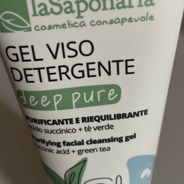 photo of La Saponaria Gel viso detergente deep pure shared by @armjos on  27 Feb 2024 - review