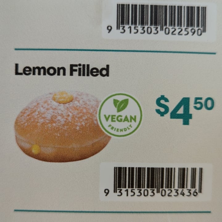 photo of Krispy Kreme Lemon Filled Donut shared by @cruzilla on  05 Oct 2024 - review