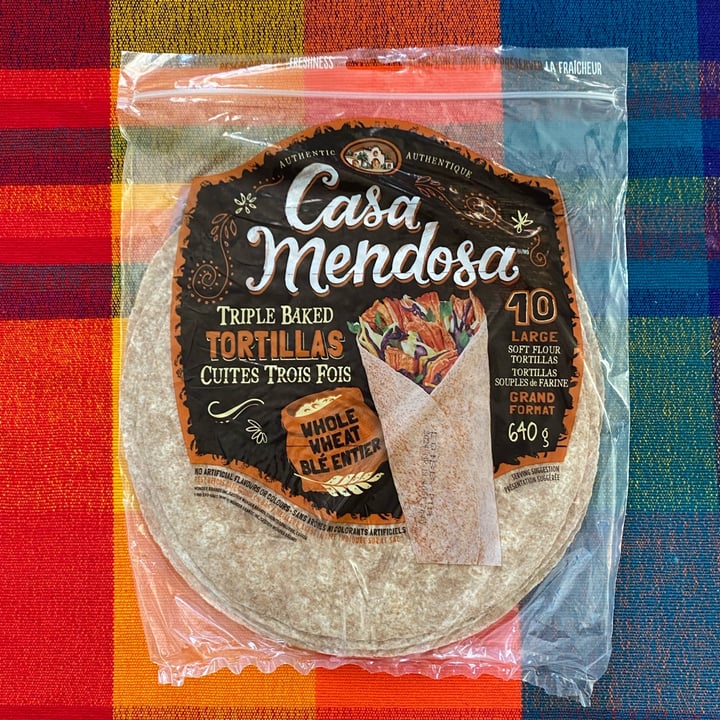 photo of Casa Mendosa Triple Baked Tortillas - Whole Wheat shared by @ryanleys on  17 Apr 2024 - review