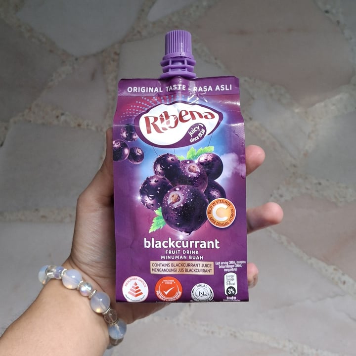 photo of Ribena Ribena Original Blackcurrant Fruit Drink shared by @sadkid08 on  11 Dec 2024 - review