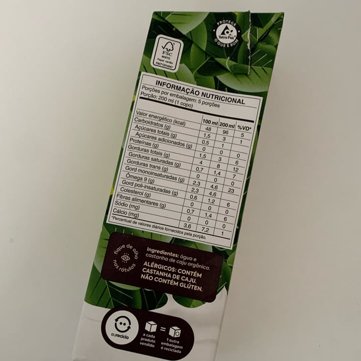 photo of A Tal da Castanha alimento com castanha de caju shared by @zoinho on  15 Sep 2024 - review