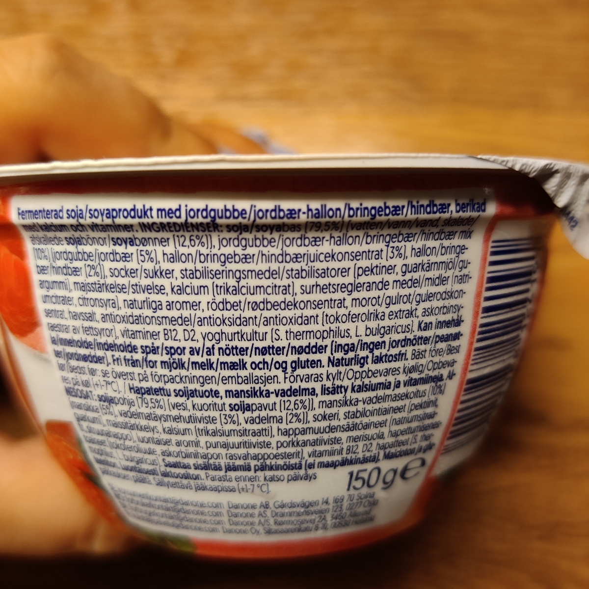 packed with protein strawberry raspberry from Alpro - Vegan Product ...
