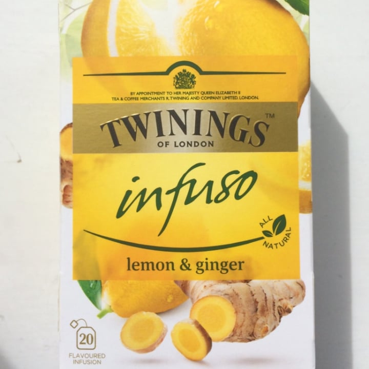 photo of Twinings Infuso lemon & ginger shared by @fridaschul on  14 Jun 2024 - review