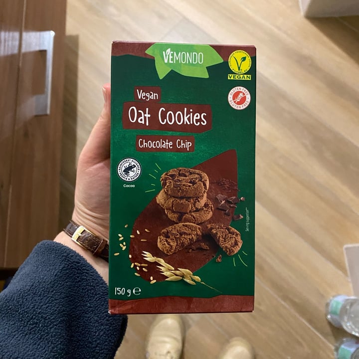 photo of Vemondo vegan oat cookies chocolate shared by @federicabillero on  20 Jan 2024 - review