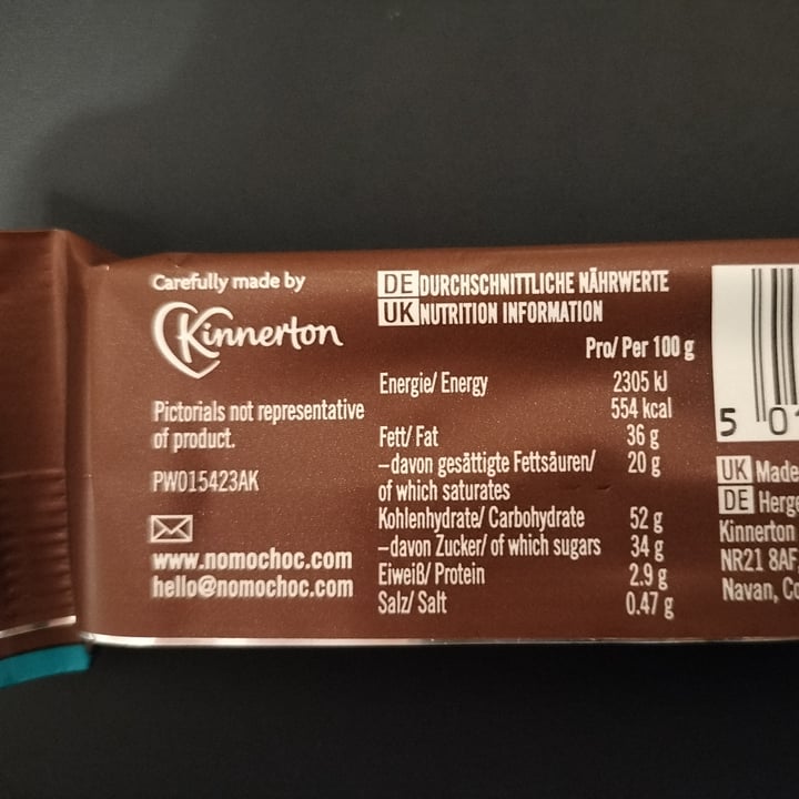 photo of Nomo Nomo Caramel & Sea Salt Choc Bar shared by @nyssa-katie on  25 Mar 2024 - review