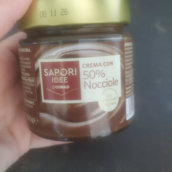 photo of Conad Sapori & Idee Crema con 50% Nocciole shared by @danidea on  19 Jun 2025 - review