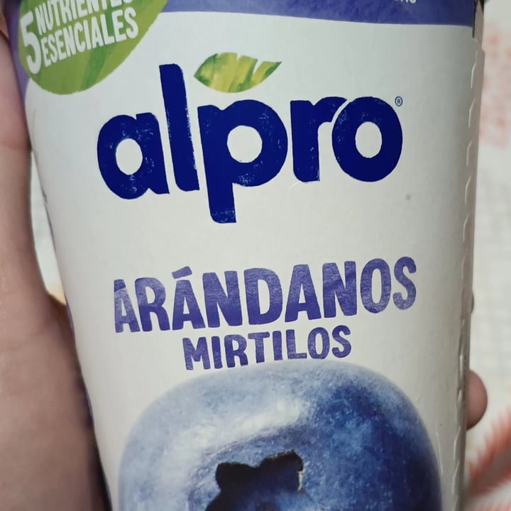 photo of Alpro Yogurt de Arándanos shared by @villacampa on  05 May 2025 - review