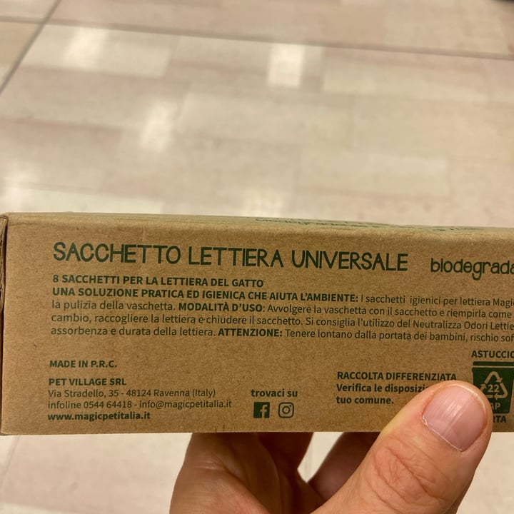 photo of Magic pet Sacchetto lettiera universale biodegradabile shared by @pippocat on  20 Mar 2024 - review