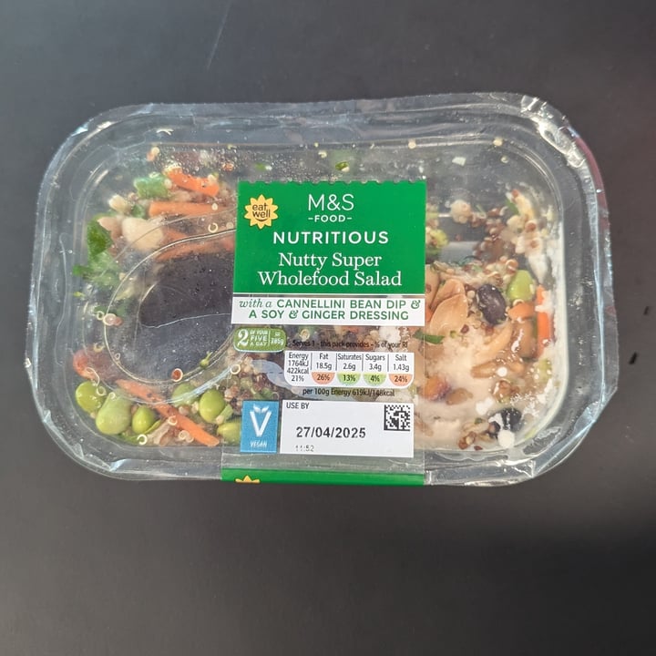 photo of Marks & Spencer Food (M&S) Nutritious Nutty Super Wholefood Salad shared by @filter-kaapi on  01 May 2025 - review