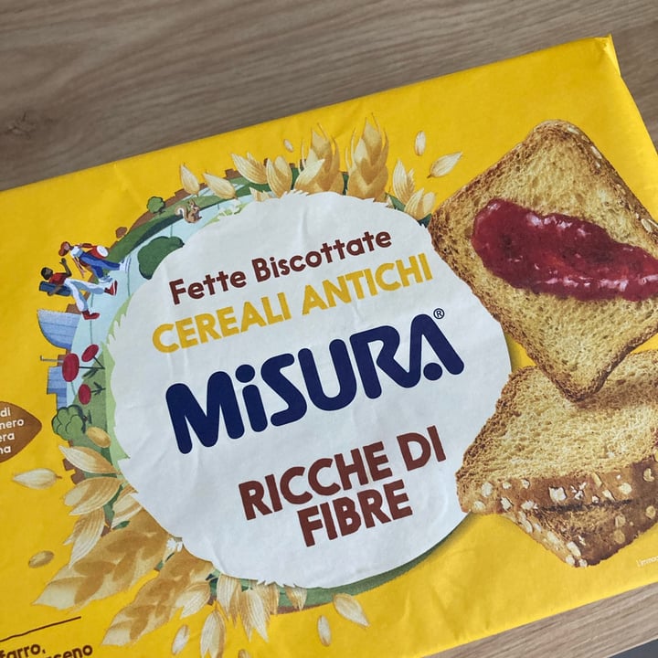 photo of Misura Fette Biscottate ai Cereali Antichi - Multigrain shared by @tnvgl on  09 Oct 2025 - review