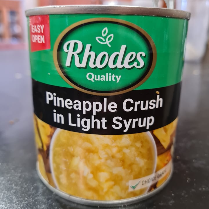 photo of Rhodes Pineapple Crush in Light Syrup shared by @veronicagroen on  17 Mar 2024 - review