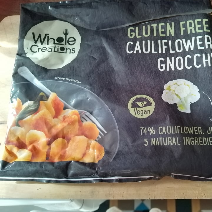 photo of Whole Creations Gluten free cauliflower gnocchi shared by @lucylou77 on  05 May 2024 - review