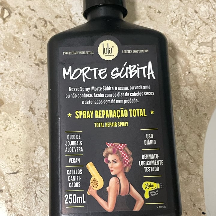 photo of Lola Cosmetics Morte Súbita Spray Reparação Total shared by @charismaticwhale52 on  10 Sep 2023 - review