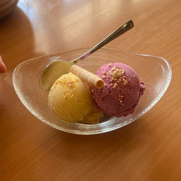photo of Berggasthaus Bollenwees plant based ice cream shared by @dinolau97 on  10 Aug 2024 - review