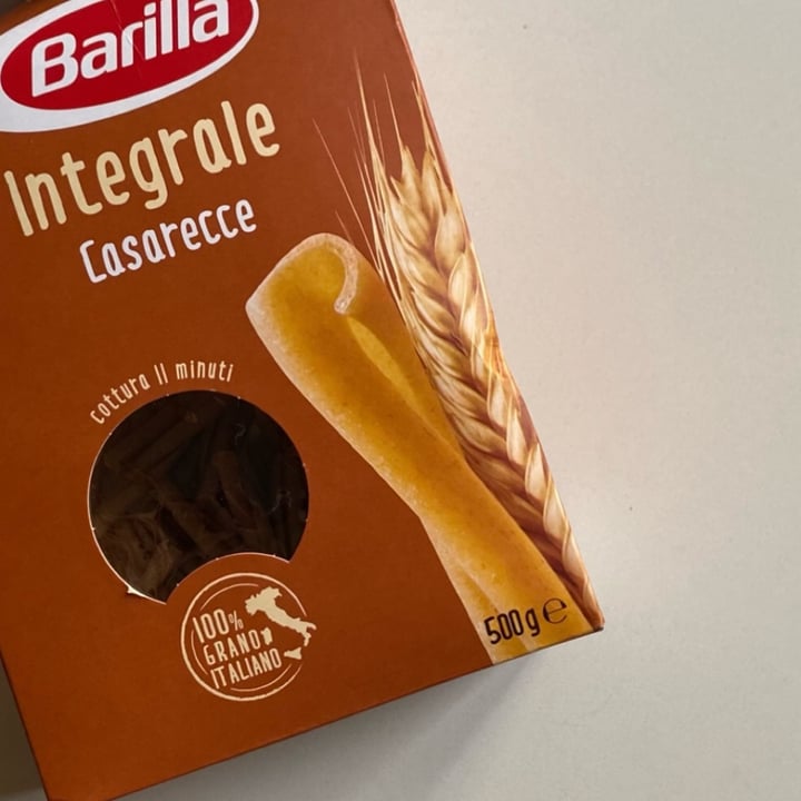 photo of Barilla Casarecce integrali shared by @lauradeluca on  25 Nov 2024 - review