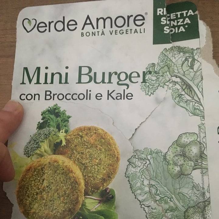 photo of Verde Amore Mini Burger con Broccoli e Kale shared by @creadin21 on  01 Mar 2024 - review