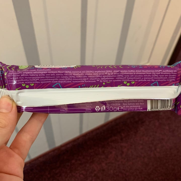 photo of Limetska Blueberry einkorn wafer shared by @miriam27 on  03 Oct 2024 - review