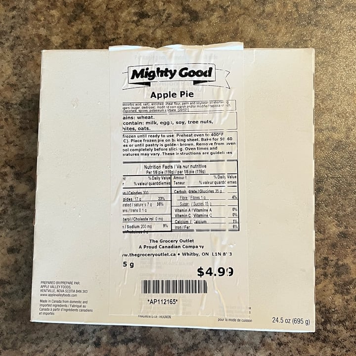 photo of Mighty Good Apple Pie shared by @louisg on  29 Sep 2025 - review