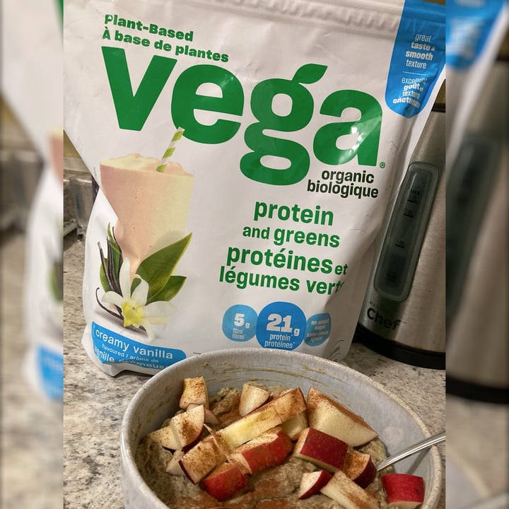 photo of Vega Protein and Greens (creamy vanilla) shared by @shlumpadinka on  19 May 2024 - review