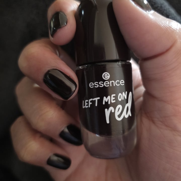 photo of Essence  Left Me On Red nail polish 💅 shared by @sunshineyum on  05 Jul 2025 - review