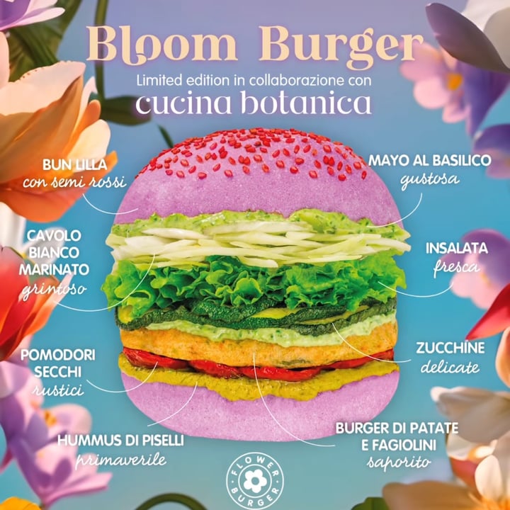 photo of Flower Burger Roma Bloom Burger shared by @annaberger on  06 Mar 2024 - review