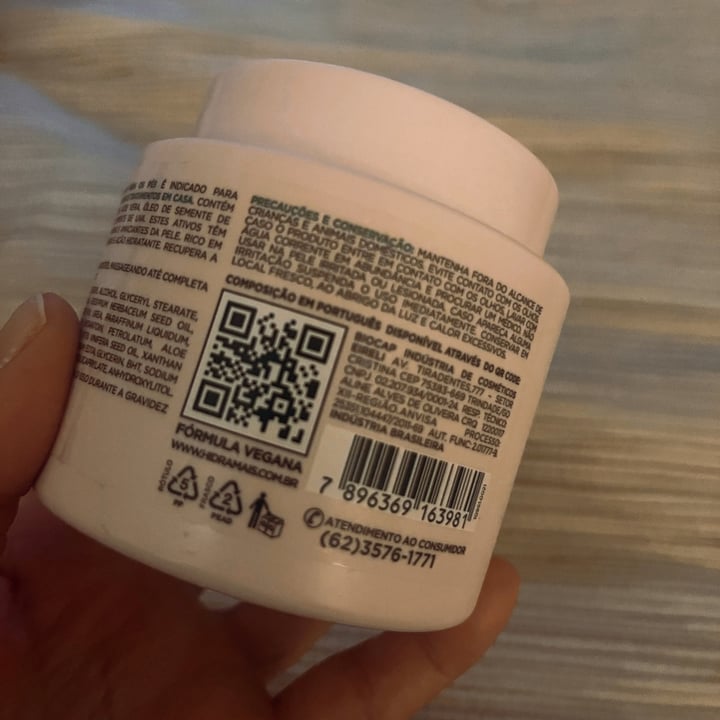 photo of Hidramais Creme restaurador para pés shared by @nandab on  31 Aug 2023 - review