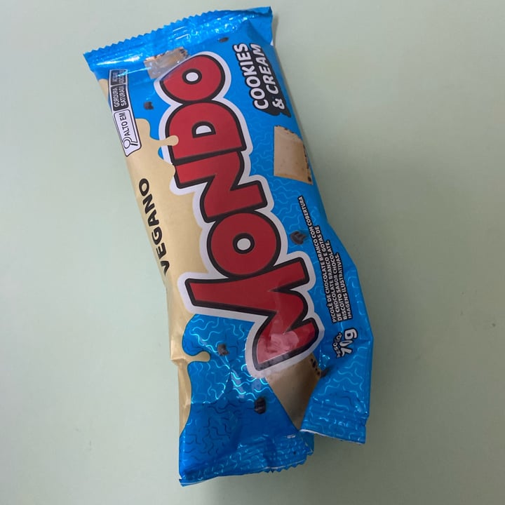 photo of Mondo sorvete cookies and cream shared by @aldalima on  05 Oct 2025 - review