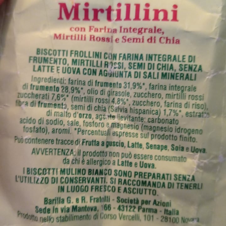 photo of Mulino Bianco Armonia mirtillini shared by @floyellow on  29 Dec 2023 - review