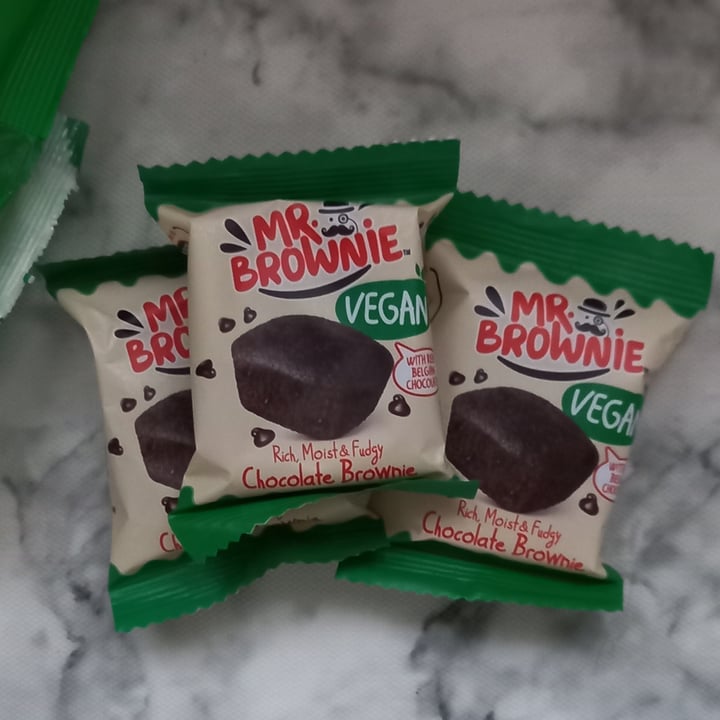 photo of Mr. Brownie Chocolate Brownies Vegan shared by @animalsvoices on  03 Nov 2023 - review