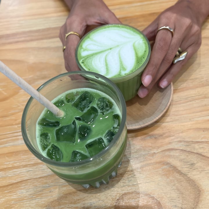 photo of Lilac Oak Iced matcha oat latte shared by @skinnykatwoman on  18 May 2025 - review
