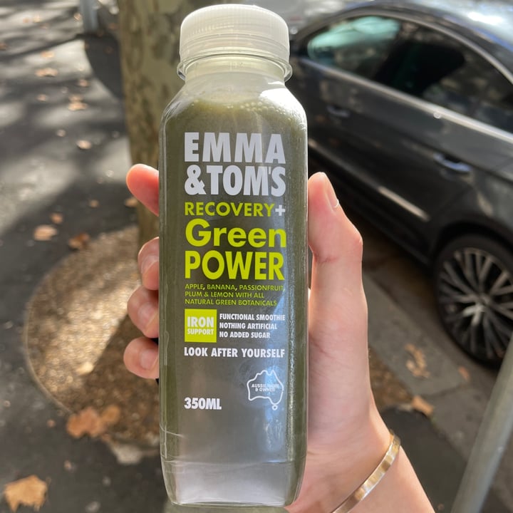 photo of Emma and Tom's Green Power Fruit Smoothie shared by @keifeewowo on  18 Apr 2024 - review