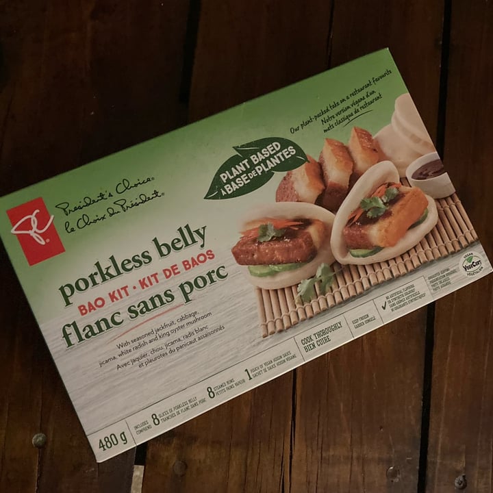 photo of President's Choice Porkless Belly Bao Bun Kit shared by @shlumpadinka on  10 Jun 2024 - review