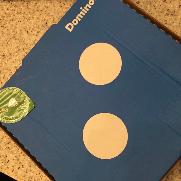 photo of Dominos Pizza Vegan Margherita shared by @salsedine on  06 Apr 2025 - review