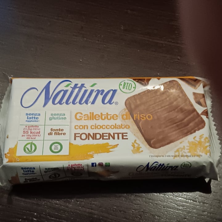 photo of Nattura Gallette di Riso Al Cioccolato Fondente shared by @nicole91 on  15 Jan 2024 - review