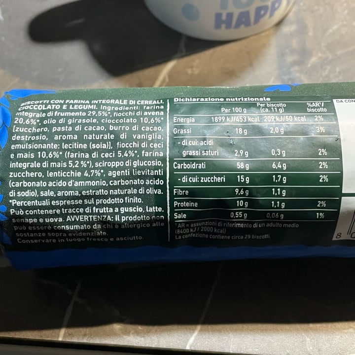 photo of Gran Cereale Biscotti con pepite di cioccolato, fiocchi di ceci e mais shared by @clxolao on  15 Jul 2025 - review