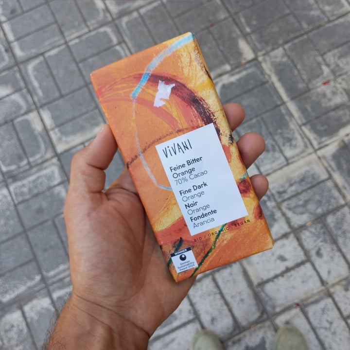 photo of Vivani Feine Bitter Orange, 70% Cacao shared by @alexdaper on  20 Aug 2025 - review