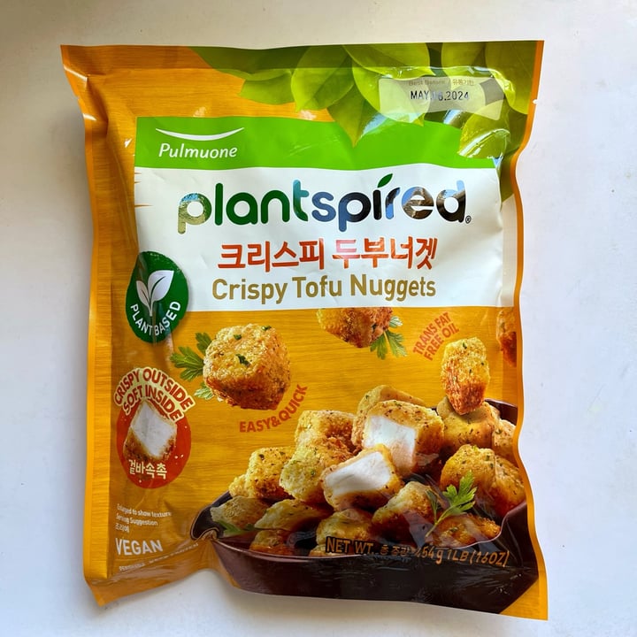 photo of Pulmuone Plantspired Crispy Tofu Nuggets shared by @kyu on  28 Apr 2024 - review