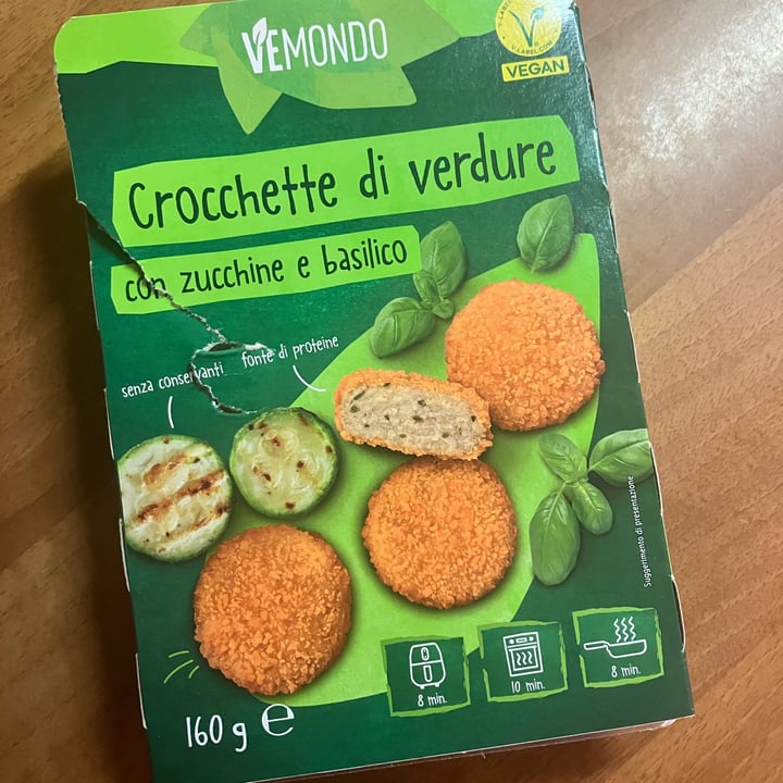 photo of Vemondo Crocchette Di Verdure Con Zucchine E Basilico shared by @hellf on  16 Apr 2024 - review