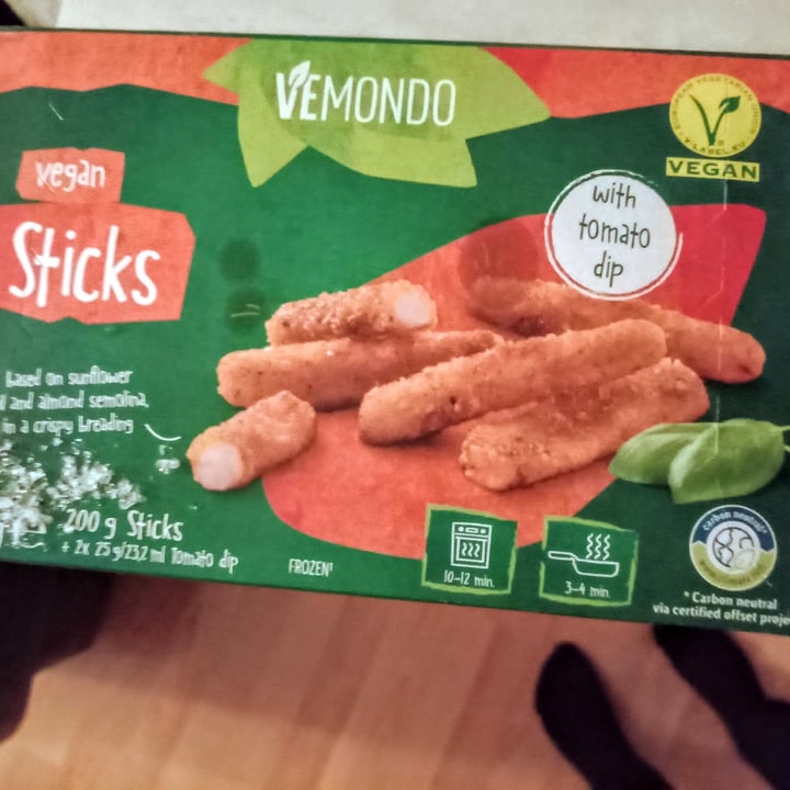 photo of Vemondo Vegan Sticks shared by @lindanichilist on  27 Jan 2024 - review