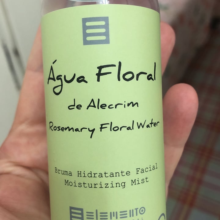 photo of Elemento mineral Agua Floral De Alecrim shared by @paolettabrun on  17 Oct 2023 - review