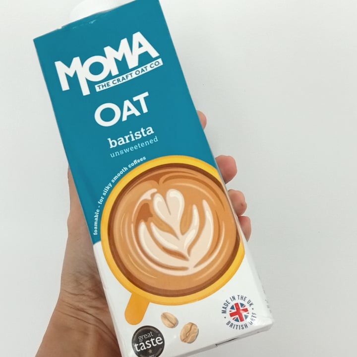 photo of MOMA Oat Barista Edition Unsweetened shared by @kismetcandle on  03 Aug 2024 - review
